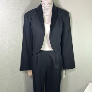 Vintage 1950s Joan Walters Crêpe Jumpsuit and Jacket Set